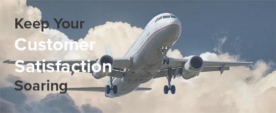 Keep Customer Satisfication Soaring - Airplane Flying - Minitab News